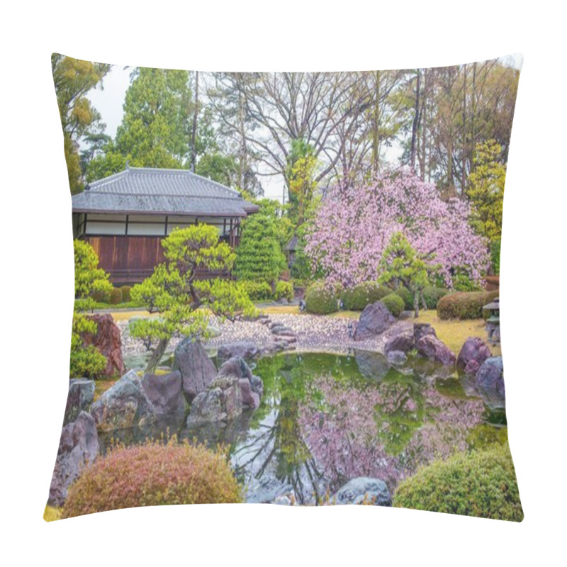 Personality  Ninomaru Garden In Nijo Castle In Kyoto, Japan Pillow Covers