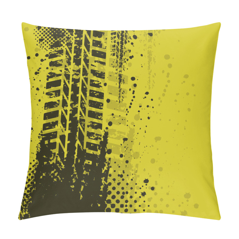 Personality  Yellow Background Pillow Covers