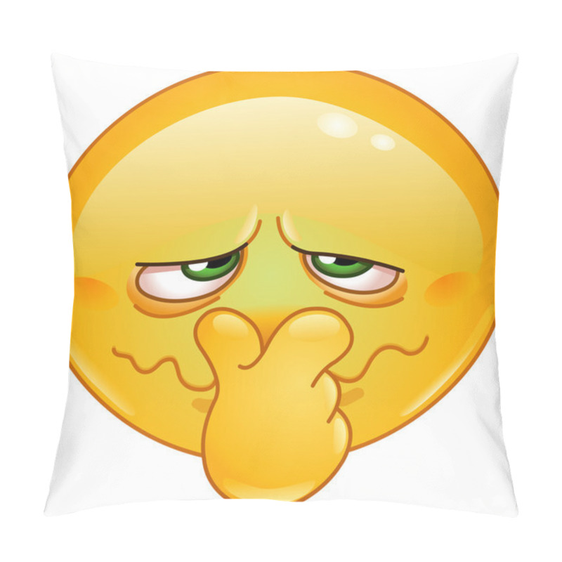 Personality  Bad Smell Emoticon Pillow Covers