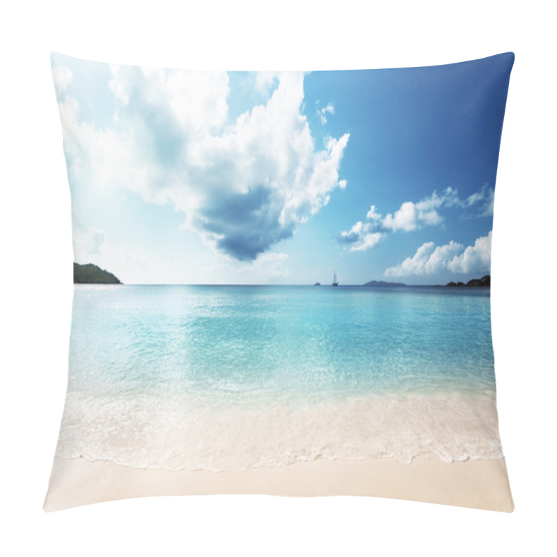 Personality  Anse Lazio Beach At Praslin Island, Seychelles Pillow Covers