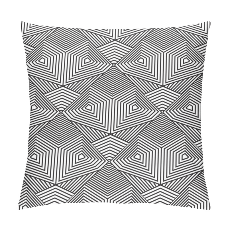 Personality  Abstract Seamless Pattern. Modern Stylish Texturegeometric Backg Pillow Covers