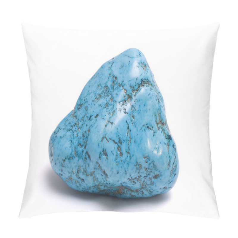 Personality  Turquoise Stone Isolated Pillow Covers