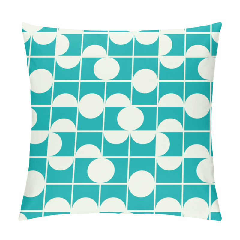 Personality  Endless Pattern Composed With Geometric Shapes Pillow Covers