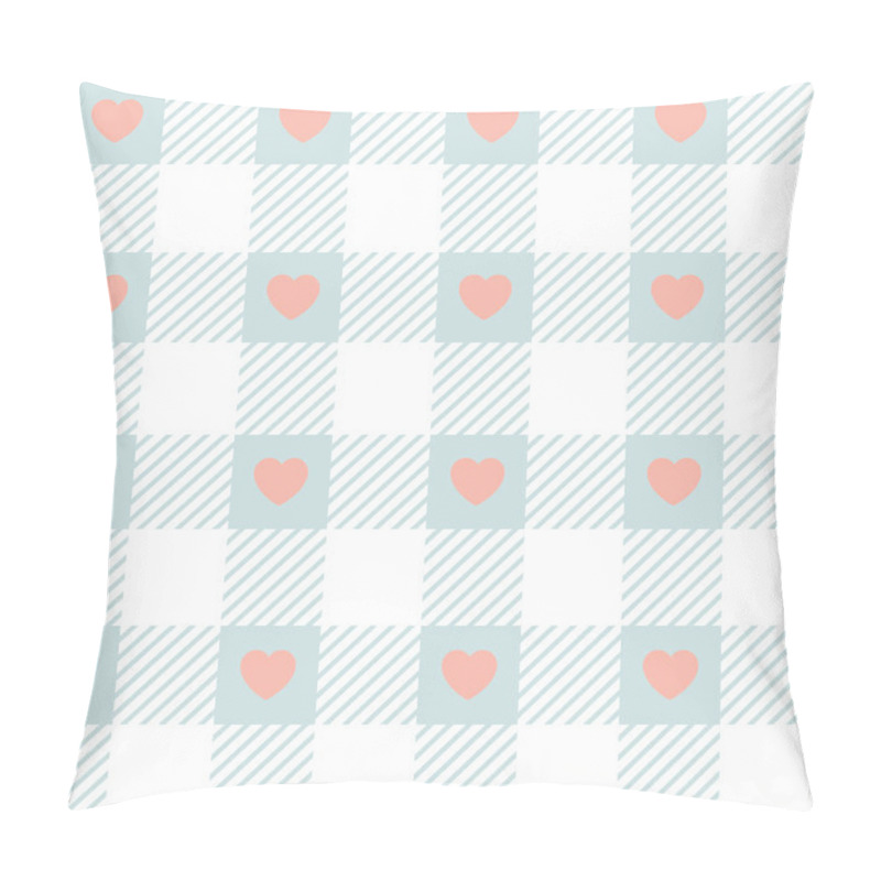 Personality  Gingham Pattern. Seamless Pastel Vichy Backgrounds For Tablecloth, Dress, Skirt, Napkin, Or Other Design. Colorful And Transparent Background. Pillow Covers