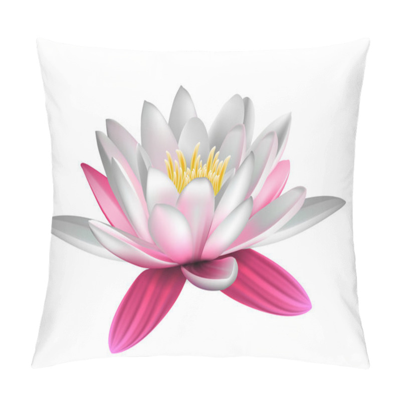 Personality  Water Lily Isolated Pillow Covers