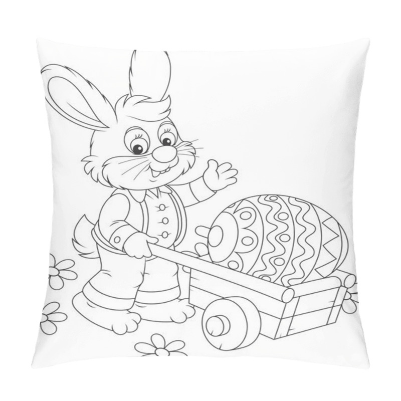 Personality  Easter Bunny Pillow Covers