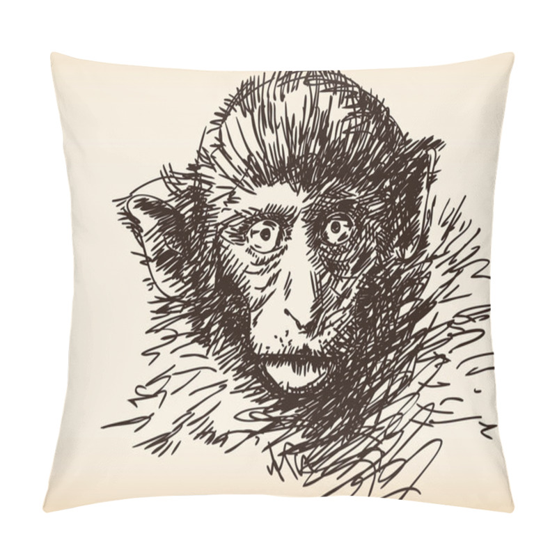 Personality  Monkey Pillow Covers