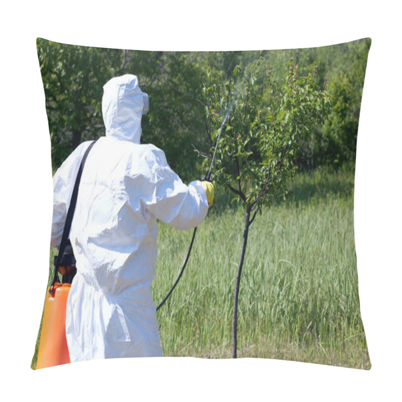 Personality  Pesticide Spraying. Pest Management. Pillow Covers