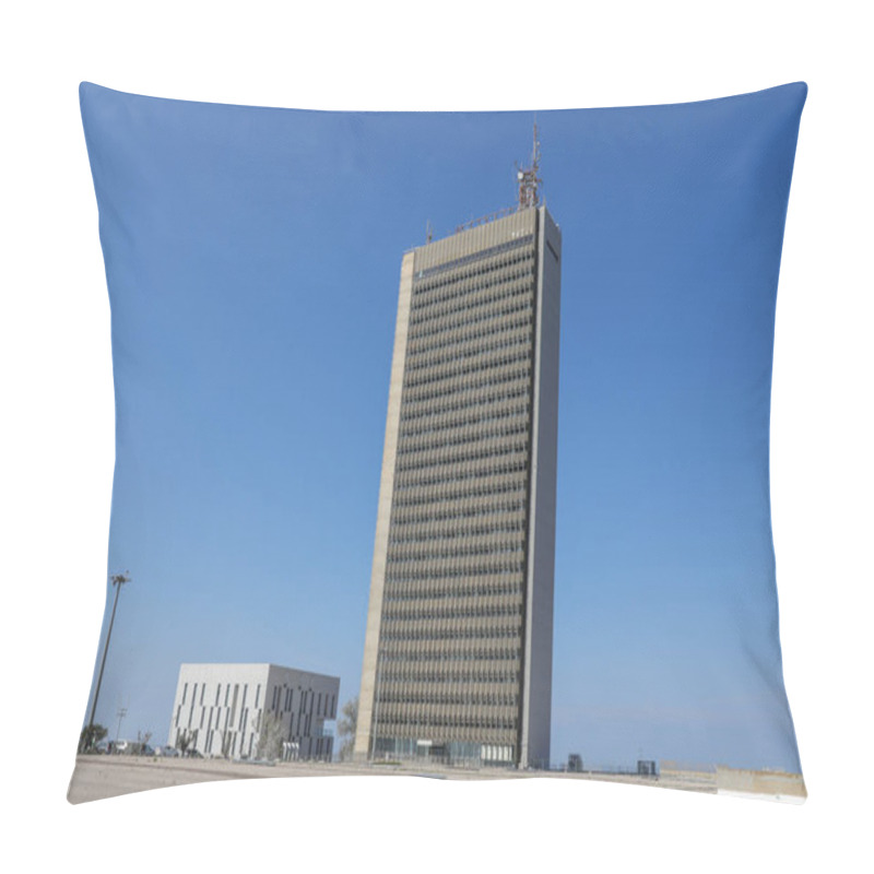 Personality  University Of Haifa Exterior Building. Pillow Covers