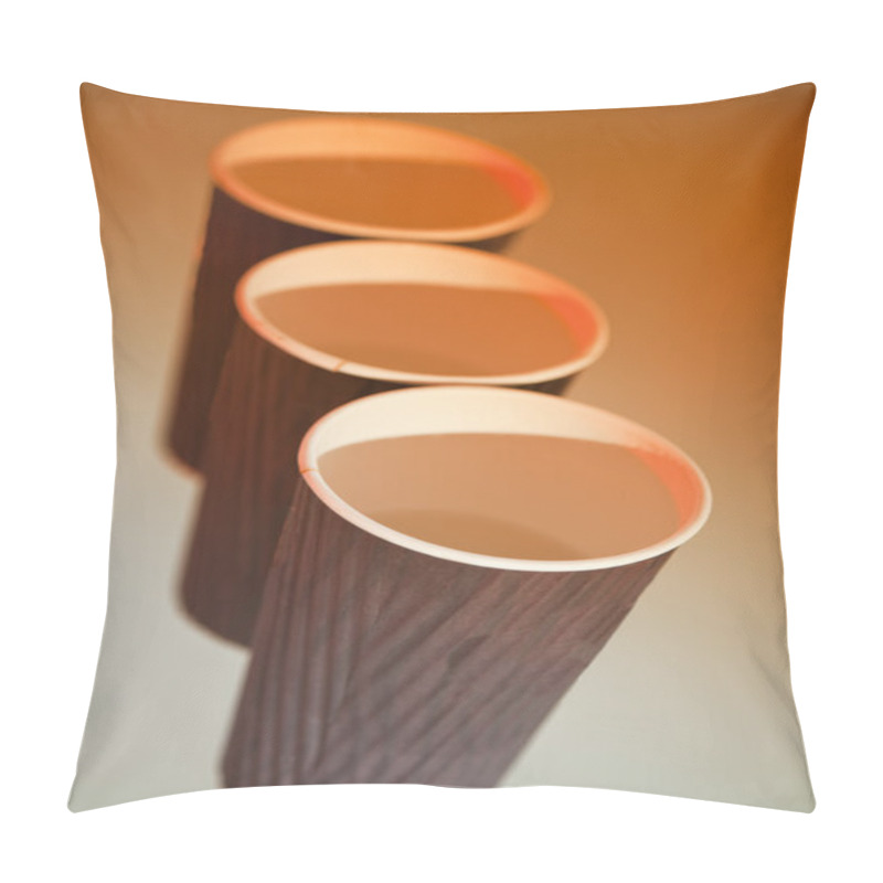 Personality  Brown Coffee Cups Pillow Covers