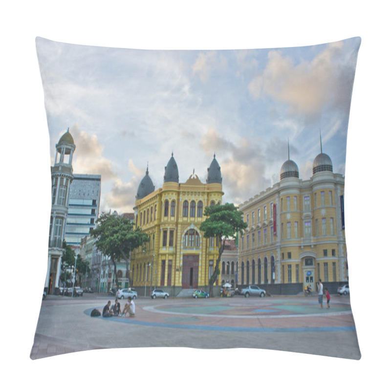 Personality  Recife, Old City Street View, Brazil, South America Pillow Covers