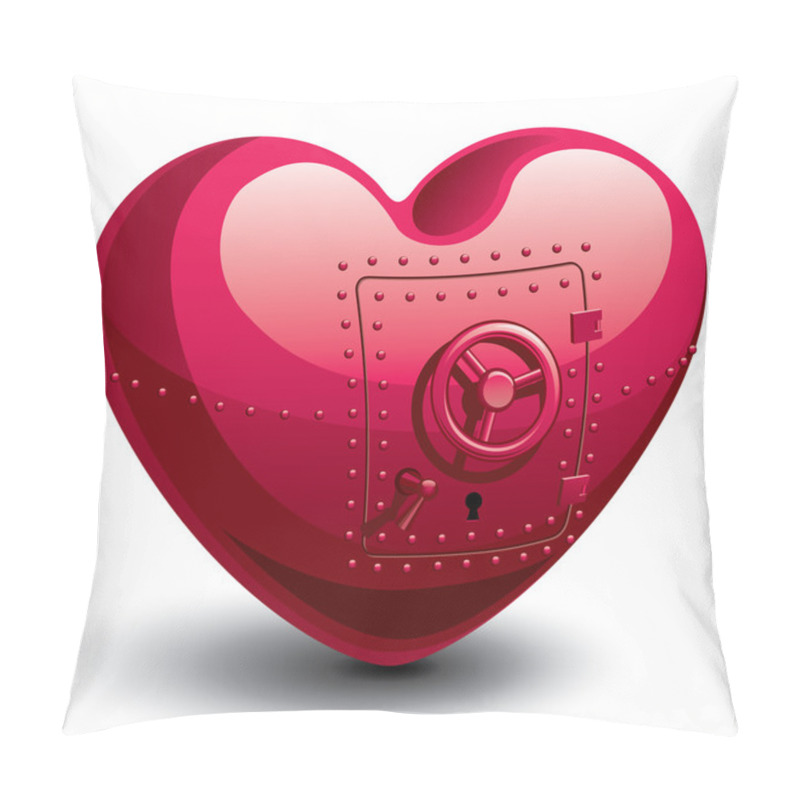 Personality  Safe Heart Pillow Covers