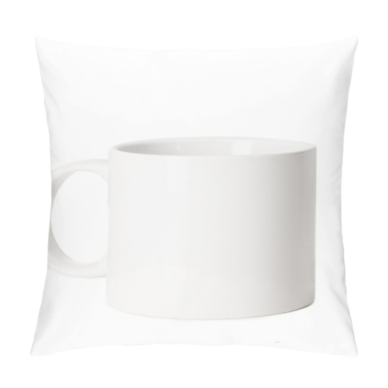 Personality  Blank White Cup Pillow Covers