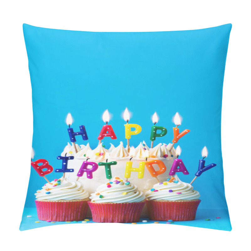 Personality  Happy Birthday Candles Pillow Covers