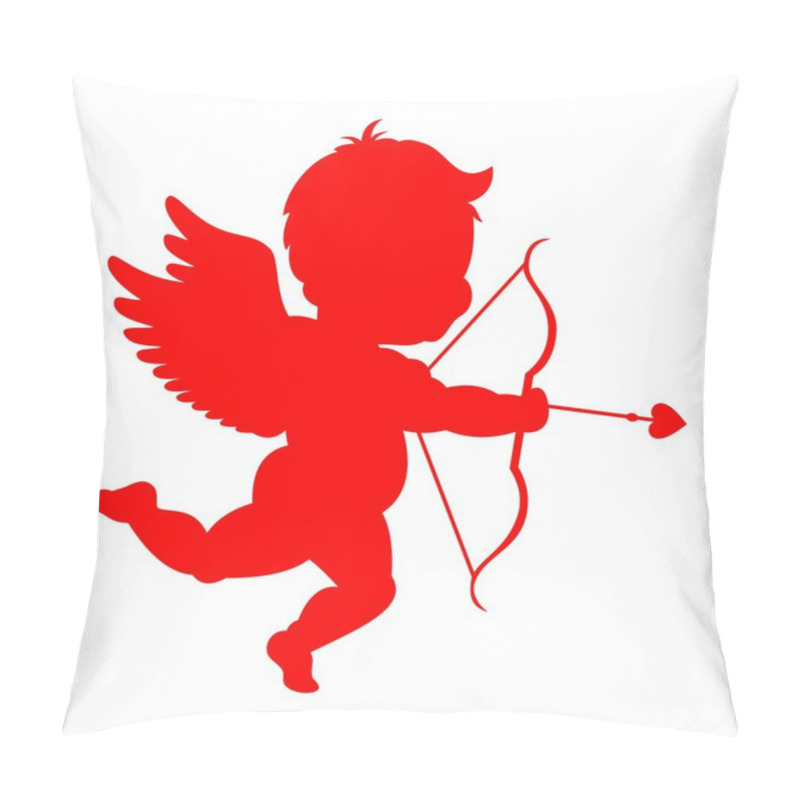 Personality  Cupid Silhouette Pillow Covers