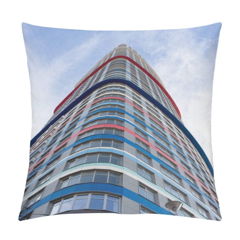 Personality  Russia, Moscow, Residential Skyscraper Pillow Covers