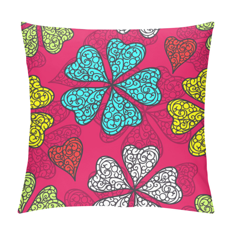 Personality  Vector Flourish Seamless Pattern Pillow Covers