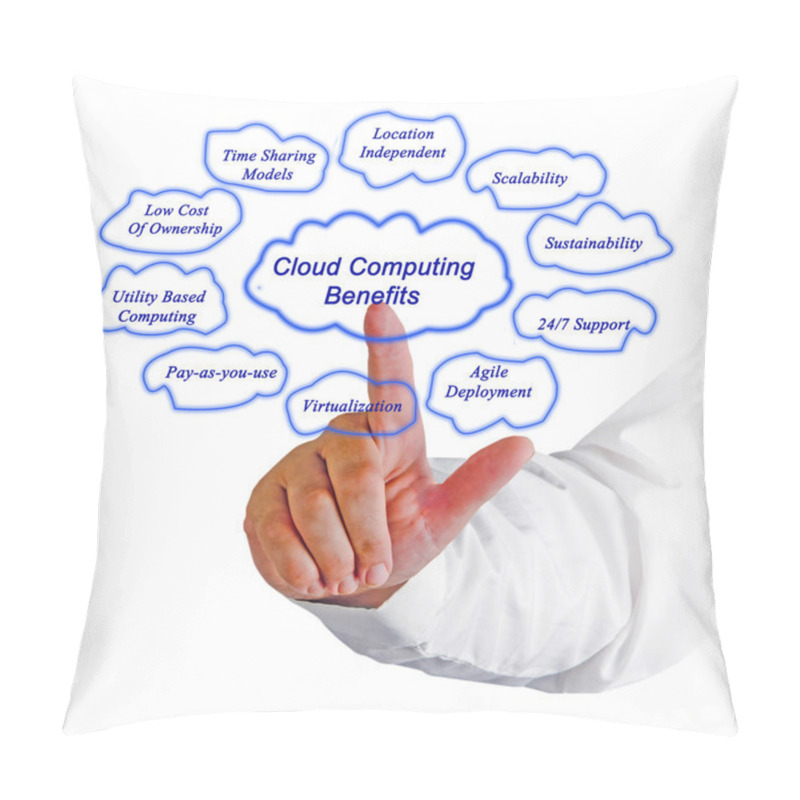 Personality  Cloud Computing Benefits Pillow Covers