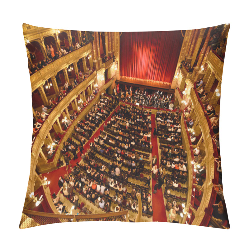 Personality  Old State Opera Opera House In Budapest Pillow Covers