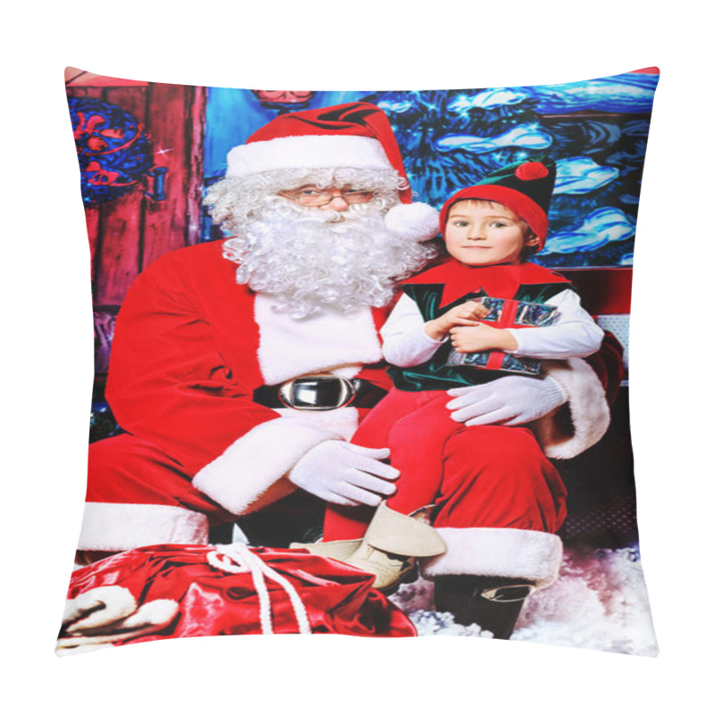 Personality  Old Santa Pillow Covers