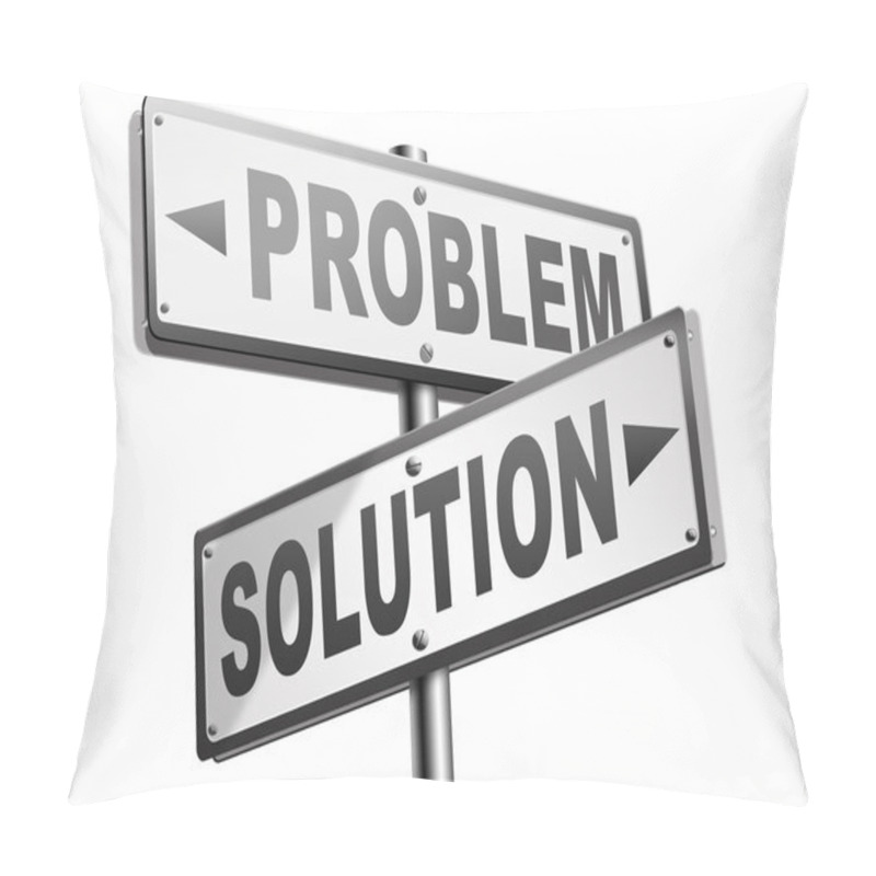 Personality  Finding Solution For Problems Pillow Covers