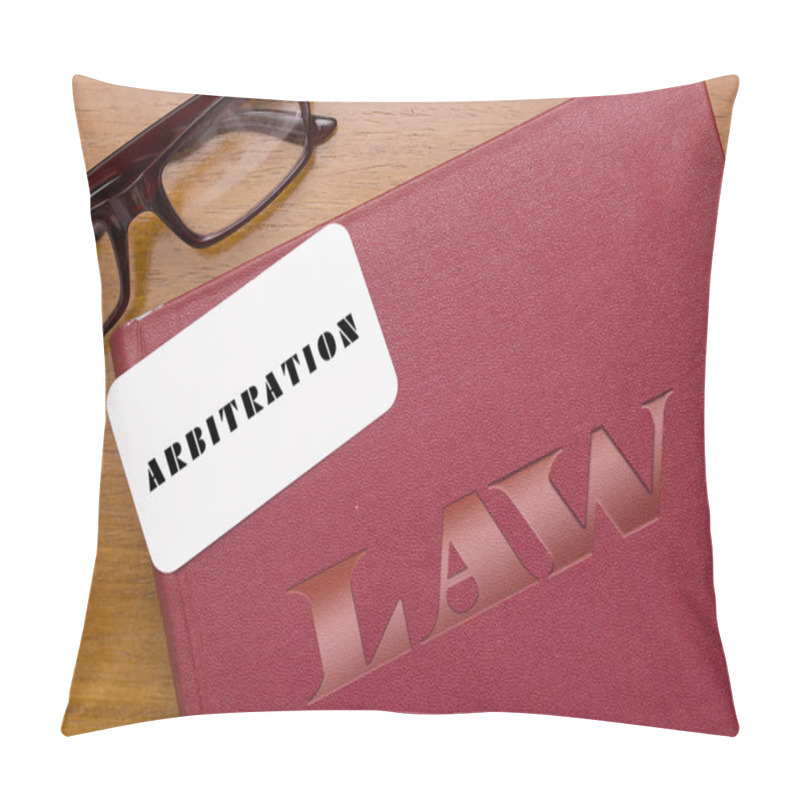 Personality  Book Arbitration Acts With Business Card Pillow Covers