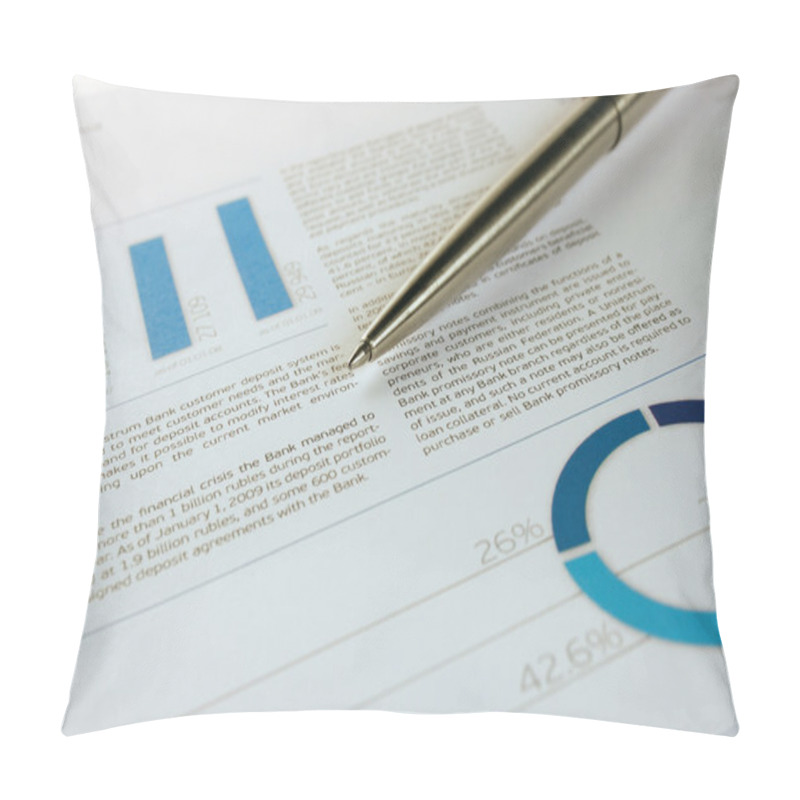 Personality  Annual Financial Report Pillow Covers