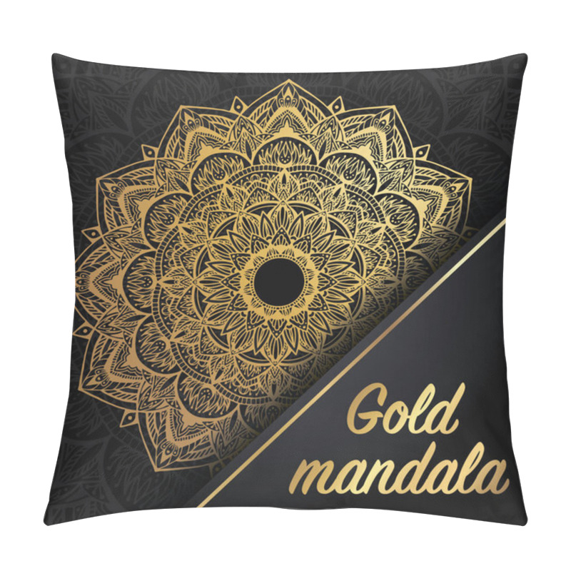 Personality  Vintage Vector Handmade Round Mandala Elements. Luxury Festive Background. Postcards Or Invitations With A Mandala Pattern. Islamic, Arab, Indian, Turkish, Ottoman, Pakistani Ornaments Pillow Covers