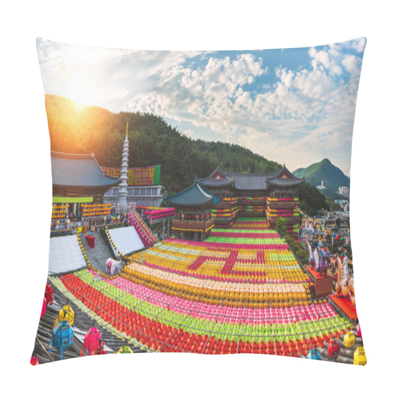 Personality  Buddha's Birthday At Samgwangsa Pillow Covers