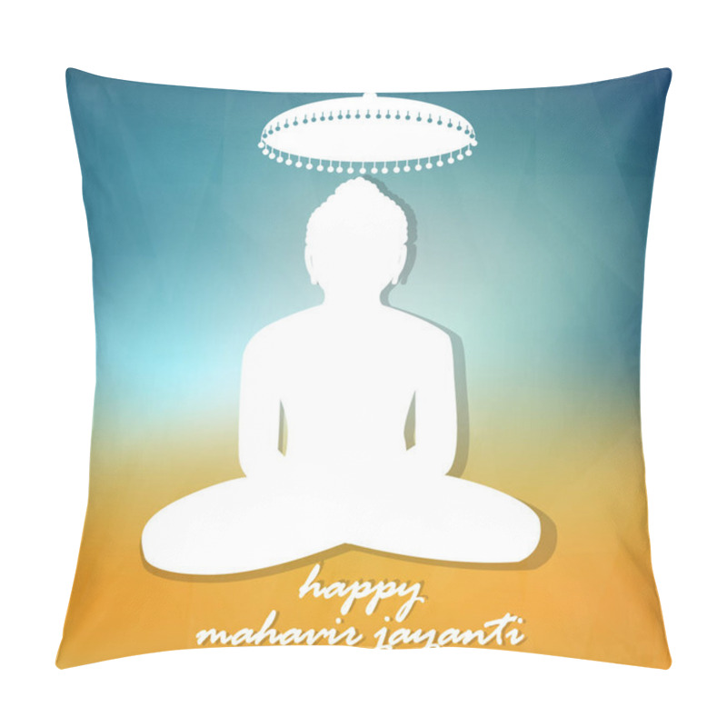 Personality  Mahaveer Jayanti Abstract Pillow Covers