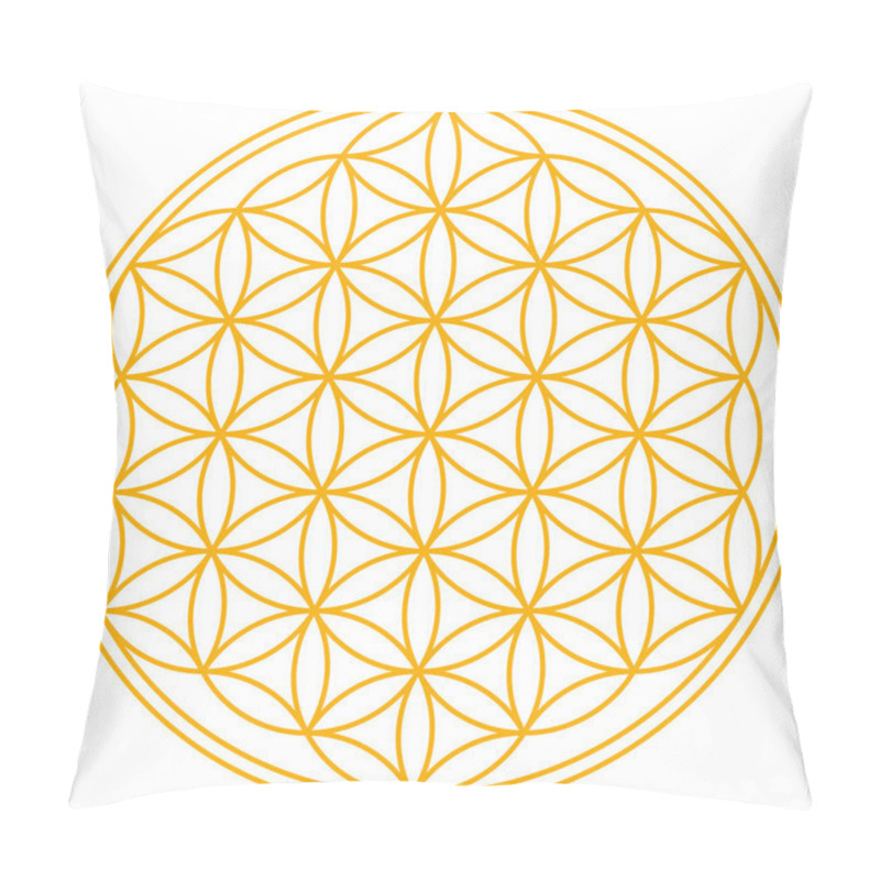 Personality  Flower Of Life Pillow Covers