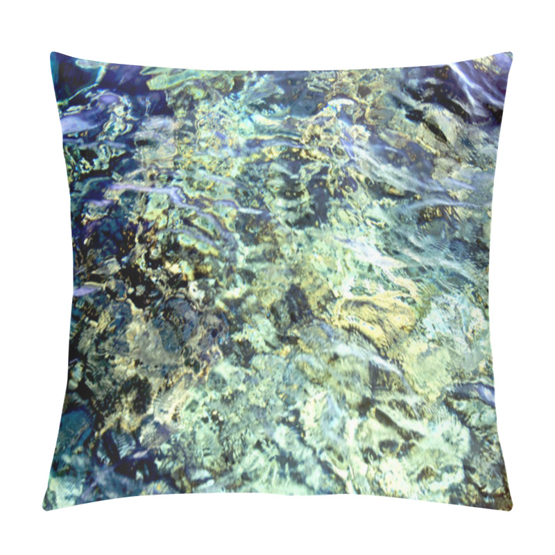 Personality  Red Sea Turquoise Water Pillow Covers