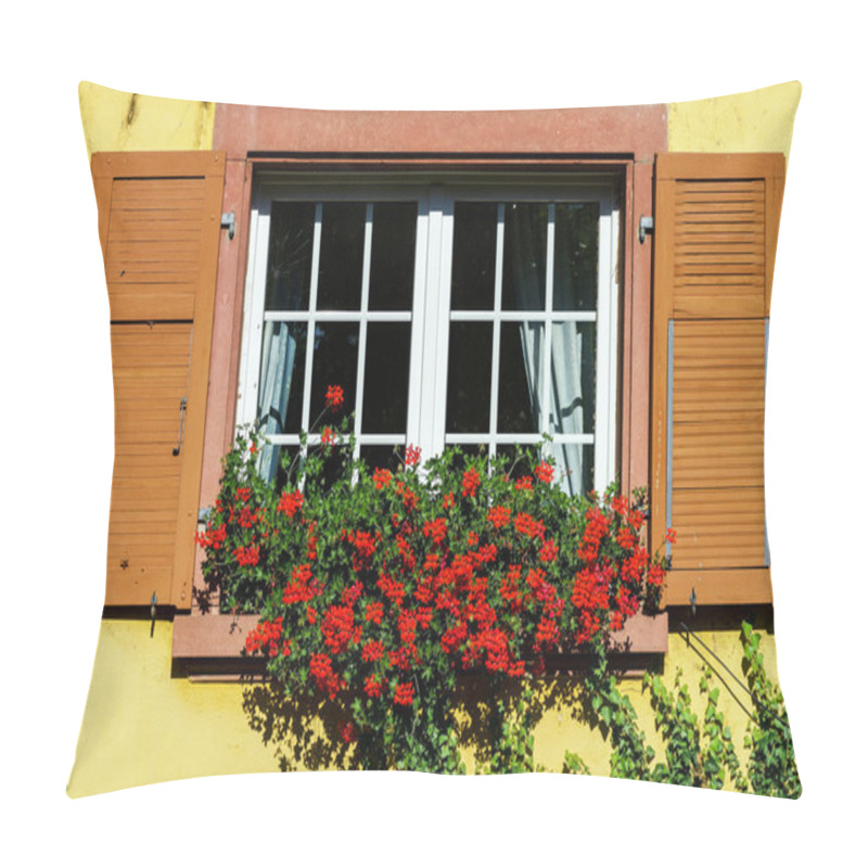 Personality  Old Alsacien House In Small Village Pillow Covers