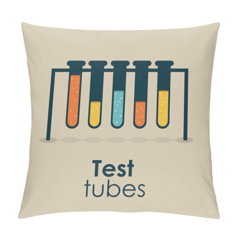 Personality  Test Tubes Pillow Covers