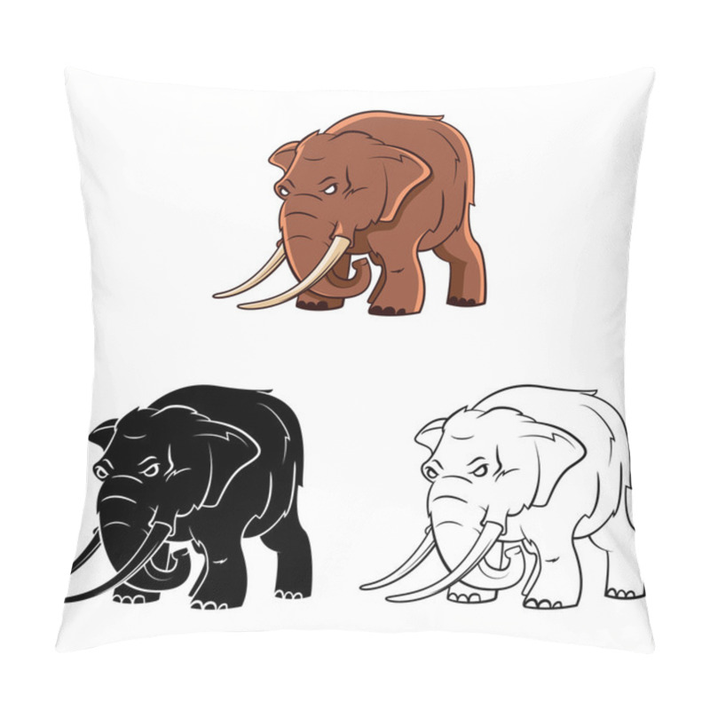 Personality  Elephants Mascot Collection Pillow Covers