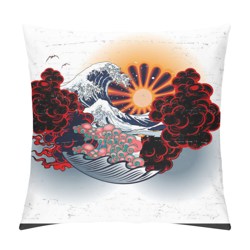 Personality  Japanese Tattoo Design Pillow Covers