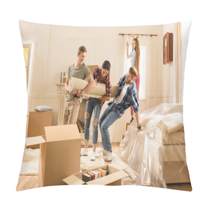 Personality  Friends Moving Into New House  Pillow Covers