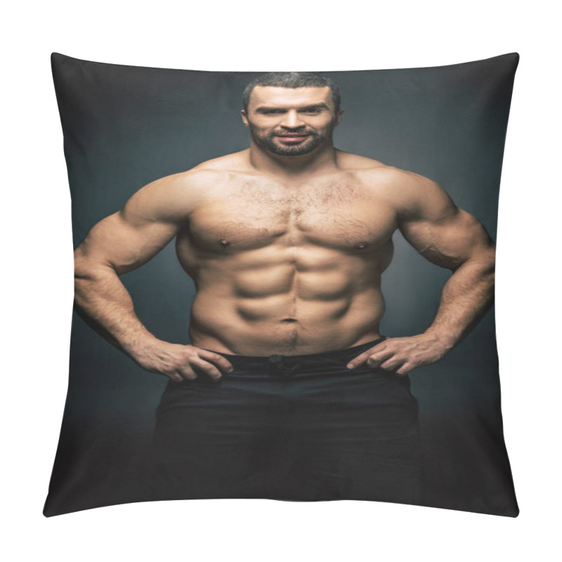 Personality  Shirtless Sportive Man Pillow Covers