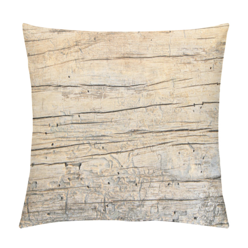 Personality  Traces Of Termites On Old Wood Pillow Covers