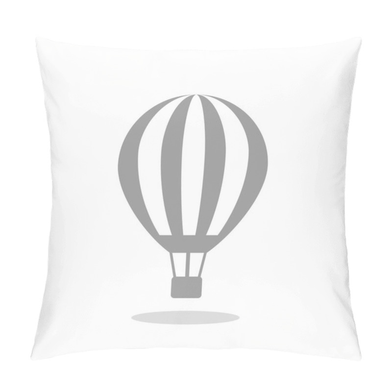 Personality  Balloon Aerostat Web Icon Pillow Covers