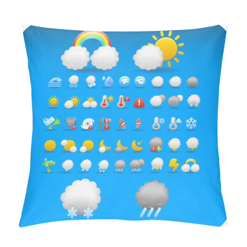 Personality  Cute Weather,season,nature Pillow Covers