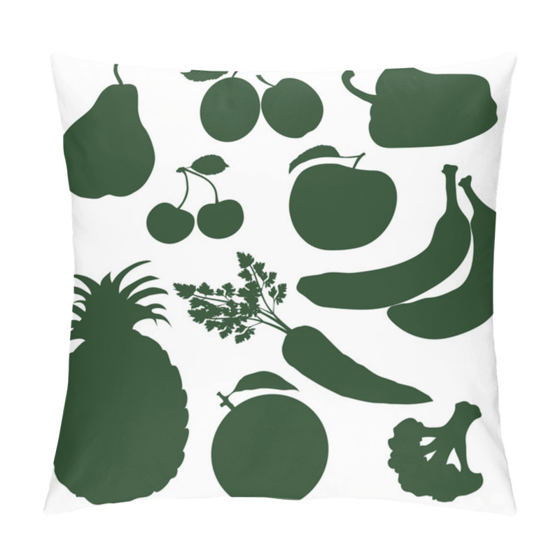 Personality  Fruits And Vegetables Pillow Covers