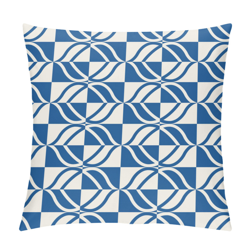 Personality  Seamless Geometric Retro Pattern Pillow Covers