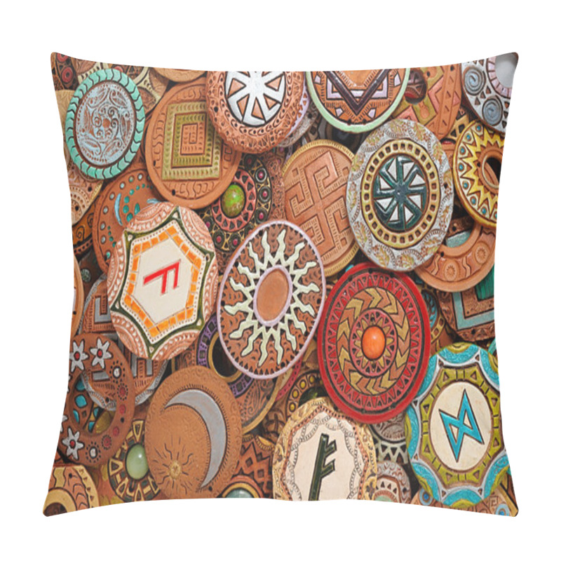 Personality  Ethnic Clay Jewelry Pillow Covers