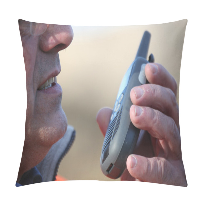 Personality  Foreman With A Walky Talky Pillow Covers