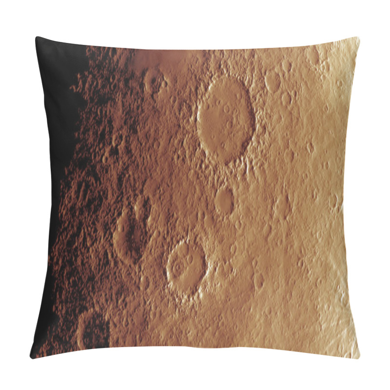 Personality  Mars Surface Pillow Covers