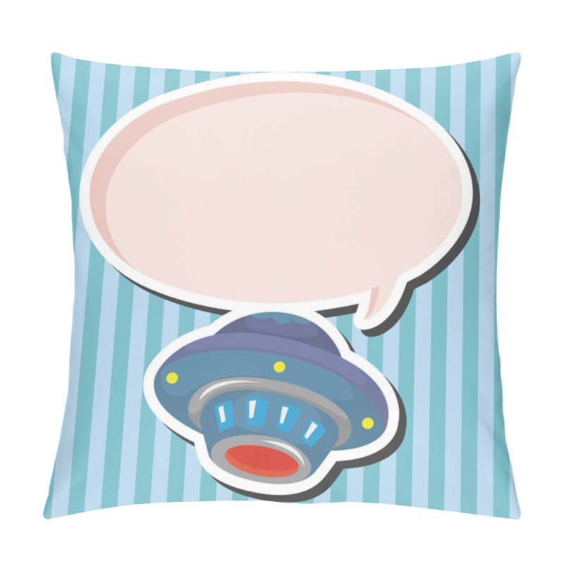 Personality  Ufo Theme Elements Pillow Covers