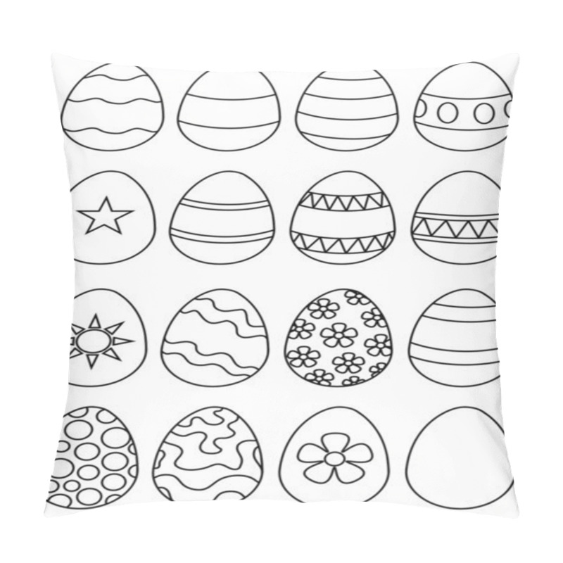 Personality  Eggs You Colour Pillow Covers