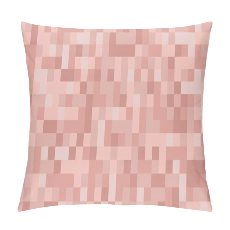 Personality  Pixelated Nude Tone Censorship Bars In Rectangle Shapes. Ideal For Use In Content Moderation, Video Production, And Social Media Graphics. Vector Illustration Pillow Covers