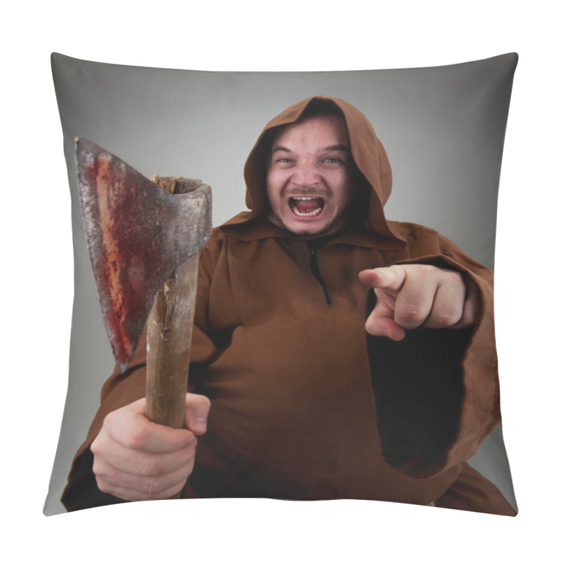 Personality  Furious Medieval Executioner Pillow Covers